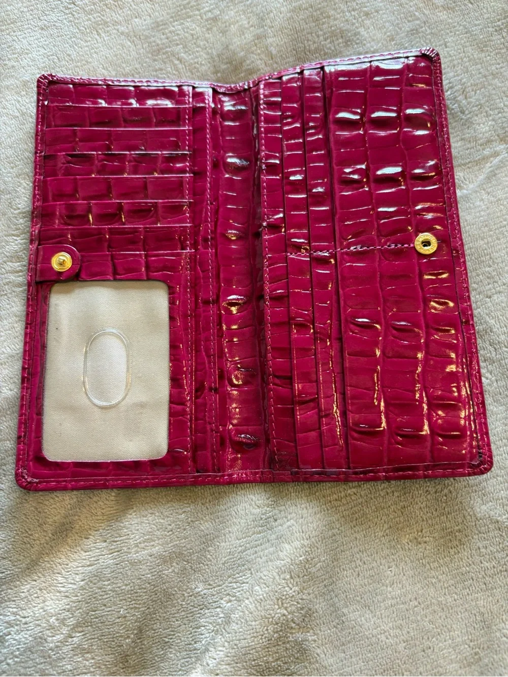 Brahmin Ady Wallet in La Scala Fuchsia